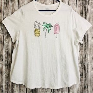 Old Navy graphic tshirt, women’s plus size 2XL